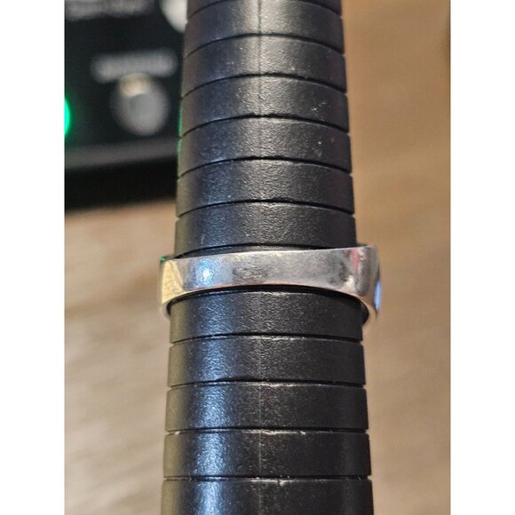 925 Sterling Silver Quartz Gem Ring Size 12 - 9.83g - Picture 3 of 5